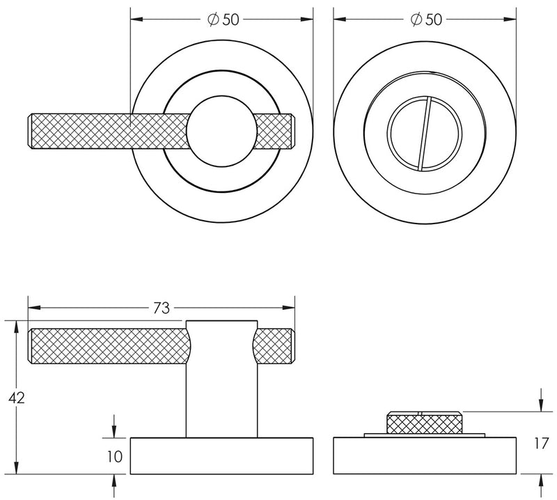 Bari Knurled Turns & Releases