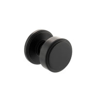 Millhouse Brass Boulton Solid Brass Stepped Mortice Knob on Concealed Fix Rose