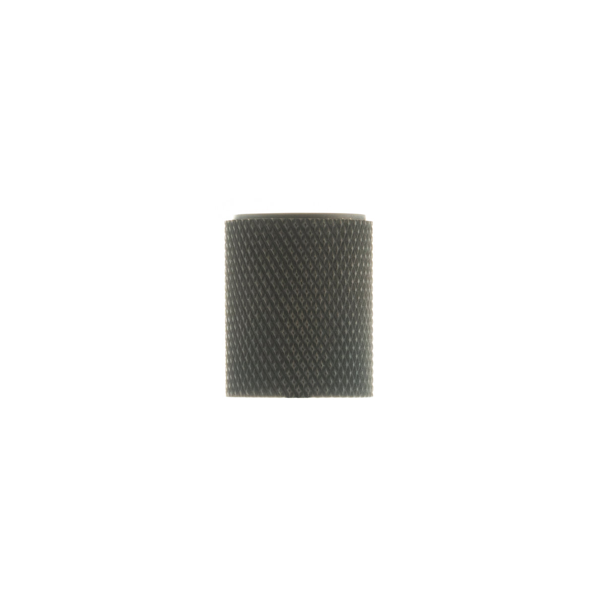 Millhouse Brass Watson Cylinder Knurled Cabinet Knob on Concealed Fix
