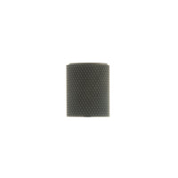 Millhouse Brass Watson Cylinder Knurled Cabinet Knob on Concealed Fix