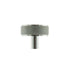 Millhouse Brass Hargreaves Disc Knurled Cabinet Knob on Concealed Fix