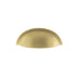 Old English Winchester Solid Brass Cabinet Cup Pull on Concealed Fix