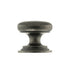 Old English Lincoln Solid Brass Victorian Knob 38mm on Concealed Fix