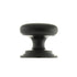 Old English Lincoln Solid Brass Victorian Knob 38mm on Concealed Fix