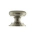 Old English Lincoln Solid Brass Victorian Knob 38mm on Concealed Fix