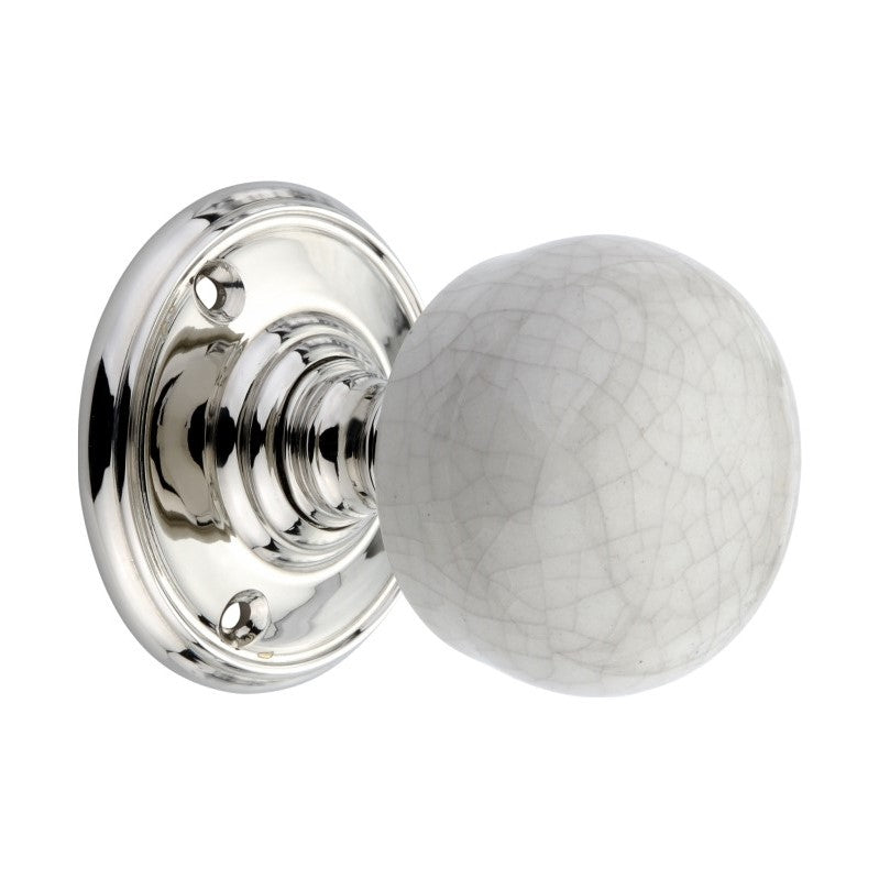 Crackled Porcelain Door Knob