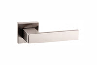 Senza Pari Panetti Lever Door Handle on Flush Square Rose