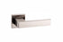 Senza Pari Panetti Lever Door Handle on Flush Square Rose