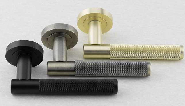 Knurled Door Handle