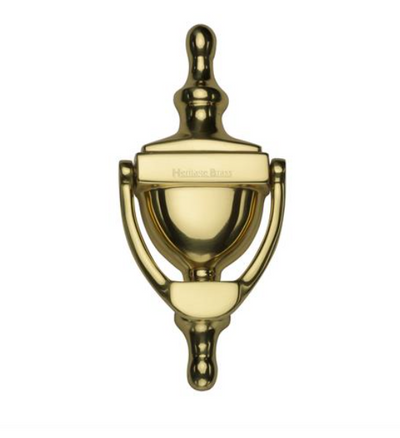 Solid Brass - Urn Door Knocker - PB