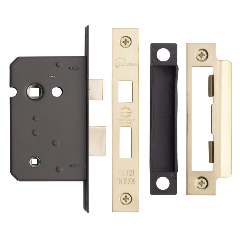 Eclipse 76mm Mortice Bathroom Lock - CE