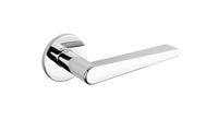 Tupai Rapido 5S Line Torrao Lever Door Handle on 5mm Slimline Round Rose