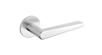 Tupai Rapido 5S Line Torrao Lever Door Handle on 5mm Slimline Round Rose