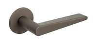 Tupai Rapido 5S Line Torrao Lever Door Handle on 5mm Slimline Round Rose