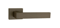 Tupai Rapido RetaLine Rillo Lever Door Handle on Long Rose