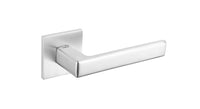 Tupai Rapido 5S Line Portel Lever Door Handle on 5mm Slimline Square Rose