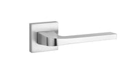 Tupai Rapido CurvaLine Valbona Lever Door Handle on Square Rose