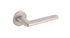Tupai Rapido 5S Line Tavira Lever Door Handle on 5mm Slimline Round Rose