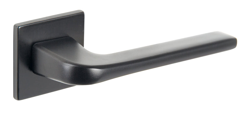Tupai Rapido 5S Line Canha Lever Door Handle on 5mm Slimline Square Rose
