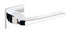 Tupai Rapido 5S Line Canha Lever Door Handle on 5mm Slimline Square Rose