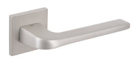 Tupai Rapido 5S Line Canha Lever Door Handle on 5mm Slimline Square Rose