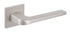 Tupai Rapido 5S Line Canha Lever Door Handle on 5mm Slimline Square Rose