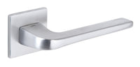 Tupai Rapido 5S Line Canha Lever Door Handle on 5mm Slimline Square Rose