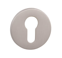 Tupai Rapido 5S Line Euro Escutcheons on 5mm Slimline Round Rose
