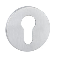 Tupai Rapido 5S Line Euro Escutcheons on 5mm Slimline Round Rose