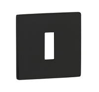 Tupai Rapido 5S Line Key Escutcheons on 5mm Slimline Square Rose