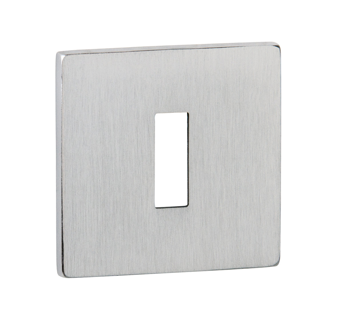 Tupai Rapido 5S Line Key Escutcheons on 5mm Slimline Square Rose