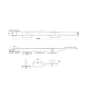 Modern Lockable Casement Stays