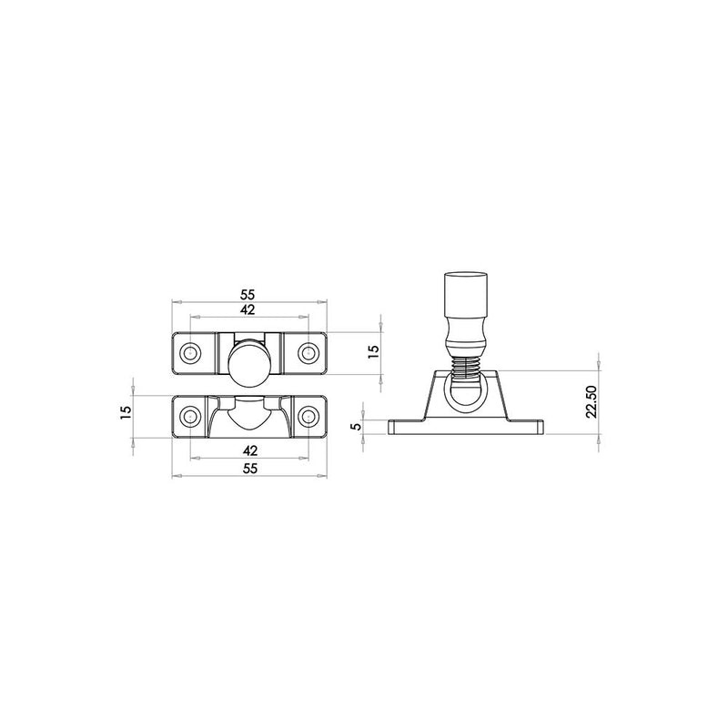 Burlington Brighton Fasteners - Pattern 1