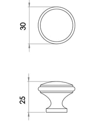 Hammered Cupboard Knobs