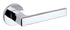 Tupai Exclusivo 5S Line Portel Lever Door Handle on 5mm Slimline Round Rose