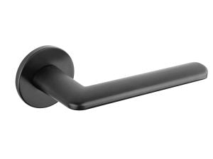 Tupai Exclusivo 5S Line Tavira Lever Door Handle on 5mm Slimline Round Rose