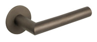 Tupai Exclusivo 5S Line Covela Lever Door Handle on 5mm Slimline Round Rose