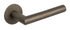 Tupai Exclusivo 5S Line Covela Lever Door Handle on 5mm Slimline Round Rose