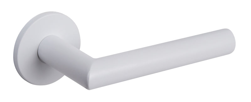 Tupai Exclusivo 5S Line Covela Lever Door Handle on 5mm Slimline Round Rose