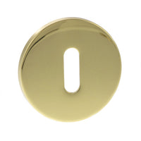 Tupai Exclusivo 5S Line Key Escutcheons on 5mm Slimline Round Rose