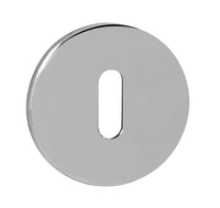 Tupai Exclusivo 5S Line Key Escutcheons on 5mm Slimline Round Rose