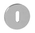 Tupai Exclusivo 5S Line Key Escutcheons on 5mm Slimline Round Rose