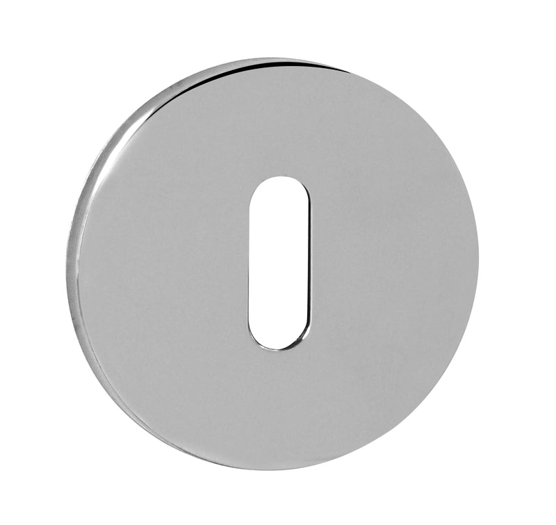 Tupai Exclusivo 5S Line Key Escutcheons on 5mm Slimline Round Rose
