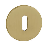 Tupai Exclusivo 5S Line Key Escutcheons on 5mm Slimline Round Rose