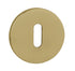 Tupai Exclusivo 5S Line Key Escutcheons on 5mm Slimline Round Rose