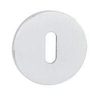 Tupai Exclusivo 5S Line Key Escutcheons on 5mm Slimline Round Rose