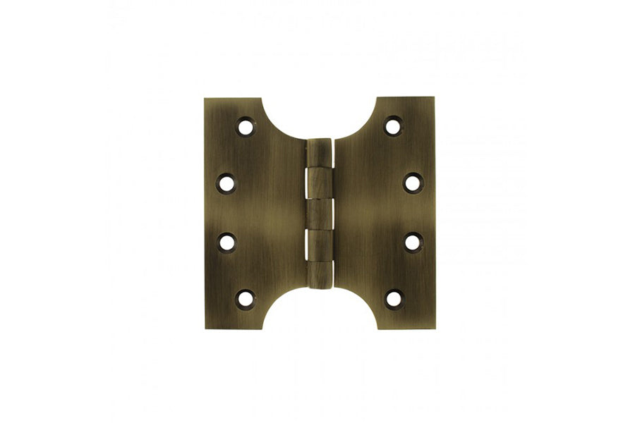 Atlantic (Solid Brass) Parliament Hinges 4" x 2" x 4mm