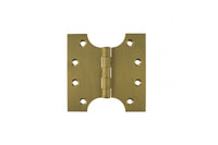 Atlantic (Solid Brass) Parliament Hinges 4" x 2" x 4mm
