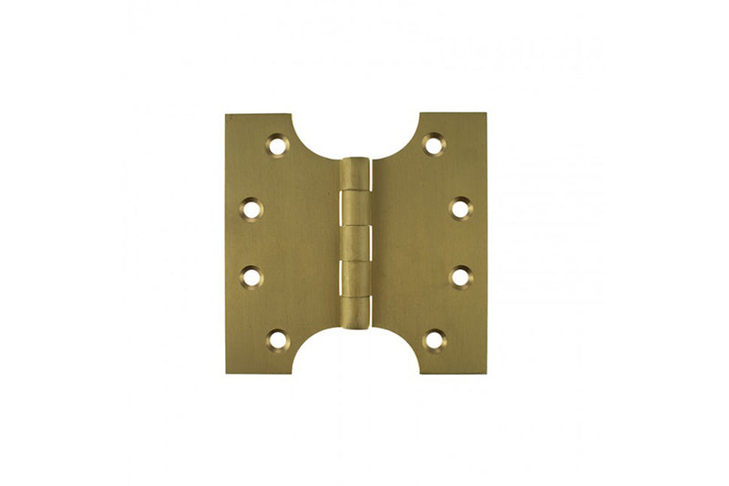 Atlantic (Solid Brass) Parliament Hinges 4" x 2" x 4mm