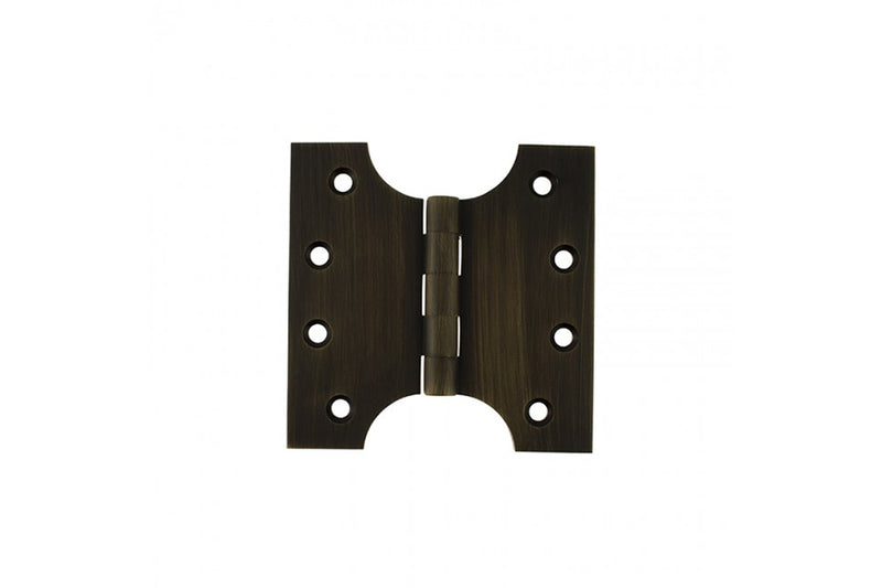 Atlantic (Solid Brass) Parliament Hinges 4" x 2" x 4mm